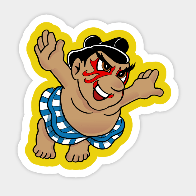 SUMO SPLASH Sticker by jamesmarsh83